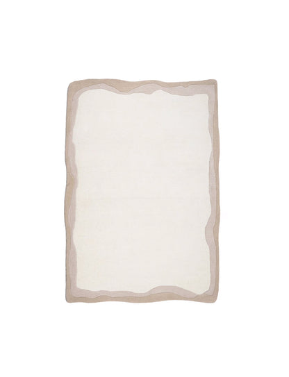 Tapis de sol rectangulaire Tamy Tan 5'x7'